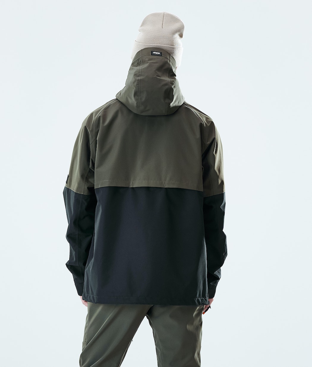 Dope Hiker Skijacke Herren Olivgrün Grün Schwarz | 407-URJLXT