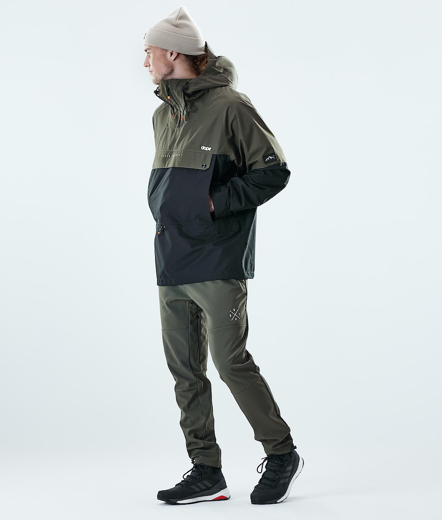 Dope Hiker Skijacke Herren Olivgrün Grün Schwarz | 407-URJLXT