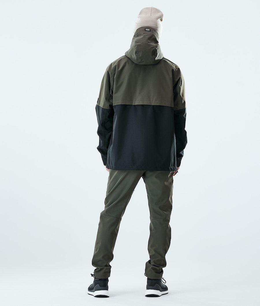 Dope Hiker Skijacke Herren Olivgrün Grün Schwarz | 407-URJLXT