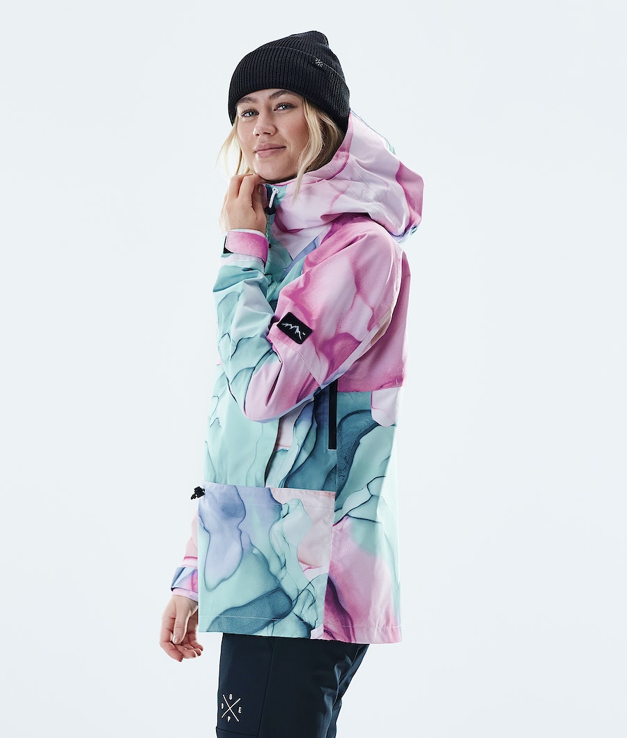 Dope Hiker W Skijacke Damen Mehrfarbig | 467-LSUFNZ