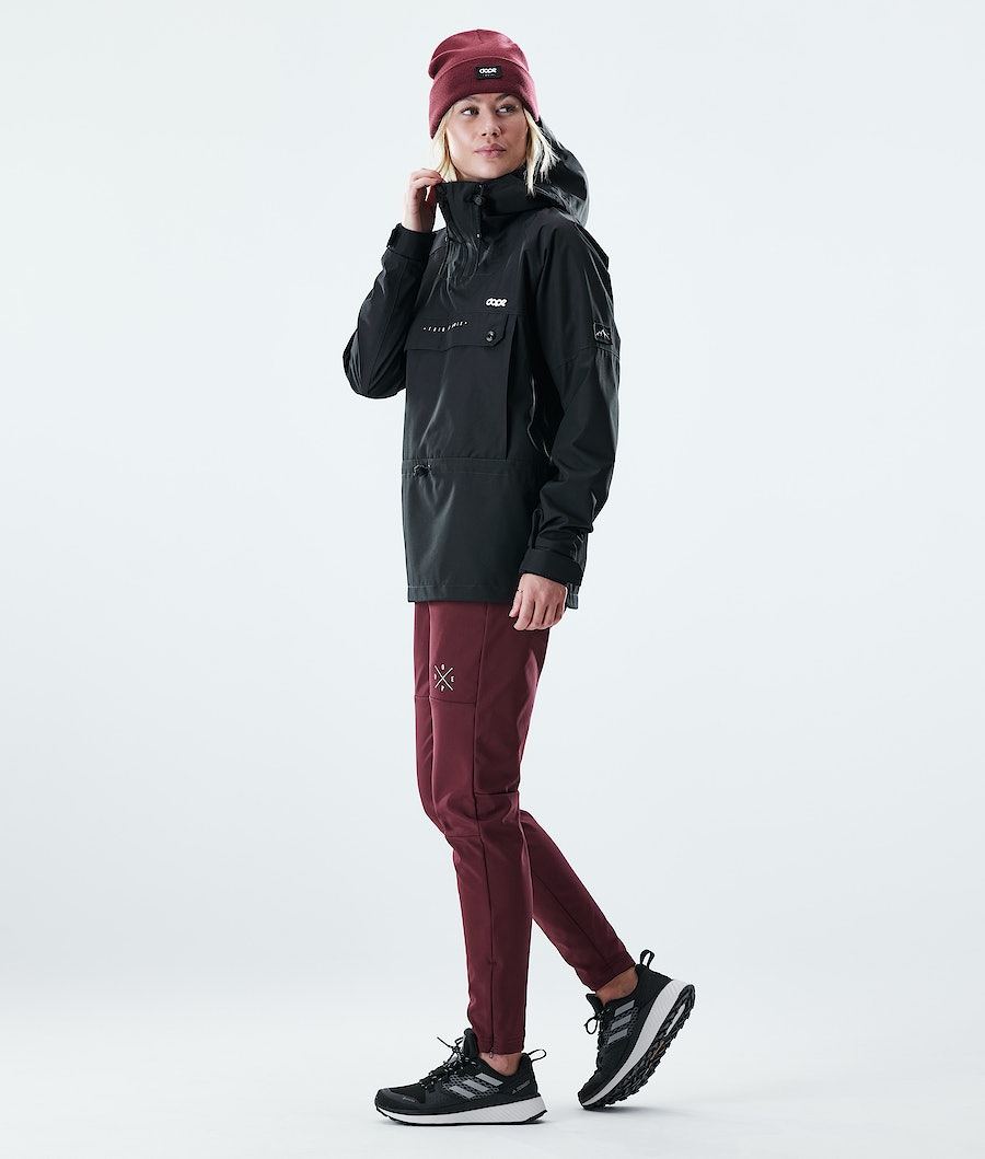 Dope Hiker W Skijacke Damen Schwarz | 364-DYJALR