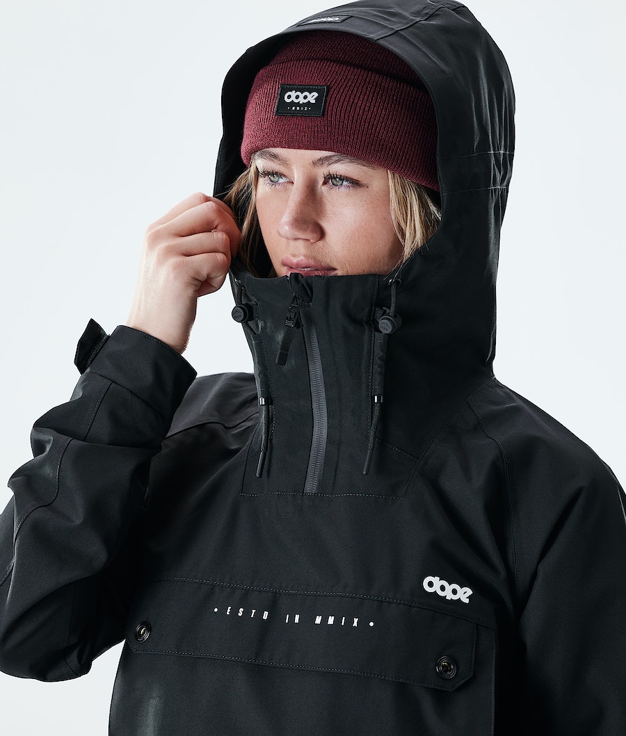Dope Hiker W Skijacke Damen Schwarz | 364-DYJALR