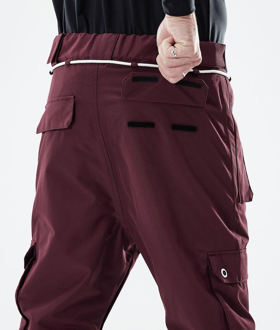 Dope Iconic 2021 Snowboardhosen Herren Bordeaux | 103-WQCFZK