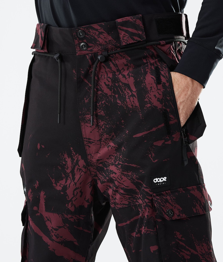 Dope Iconic 2021 Snowboardhosen Herren Bordeaux | 321-MVYDBP
