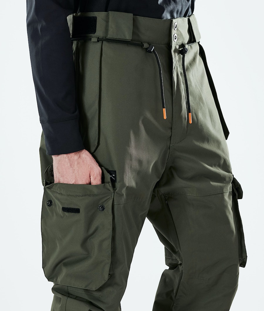 Dope Iconic 2021 Snowboardhosen Herren Olivgrün Grün | 953-SXIOUC