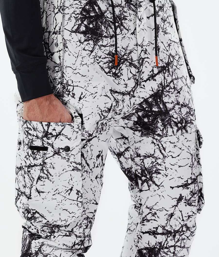 Dope Iconic 2021 Snowboardhosen Herren Weiß Schwarz | 496-UAECPX