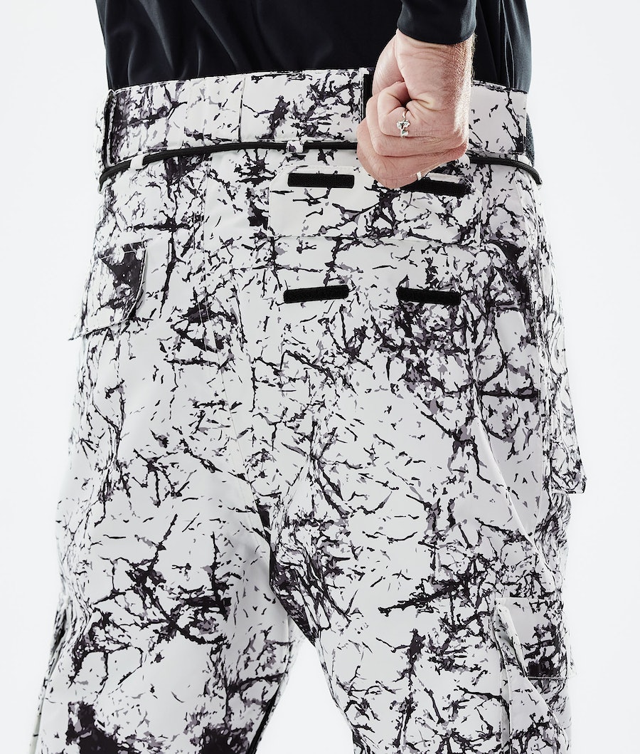 Dope Iconic 2021 Snowboardhosen Herren Weiß Schwarz | 496-UAECPX