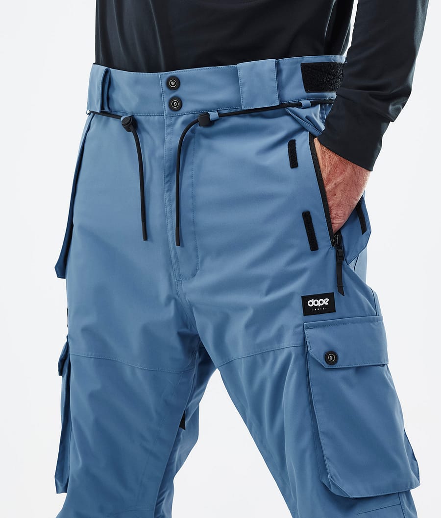 Dope Iconic Snowboardhosen Herren Blau Grau | 279-KTVENW