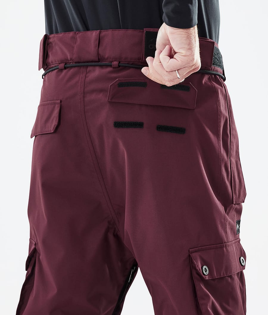 Dope Iconic Snowboardhosen Herren Bordeaux | 042-SWJVTF