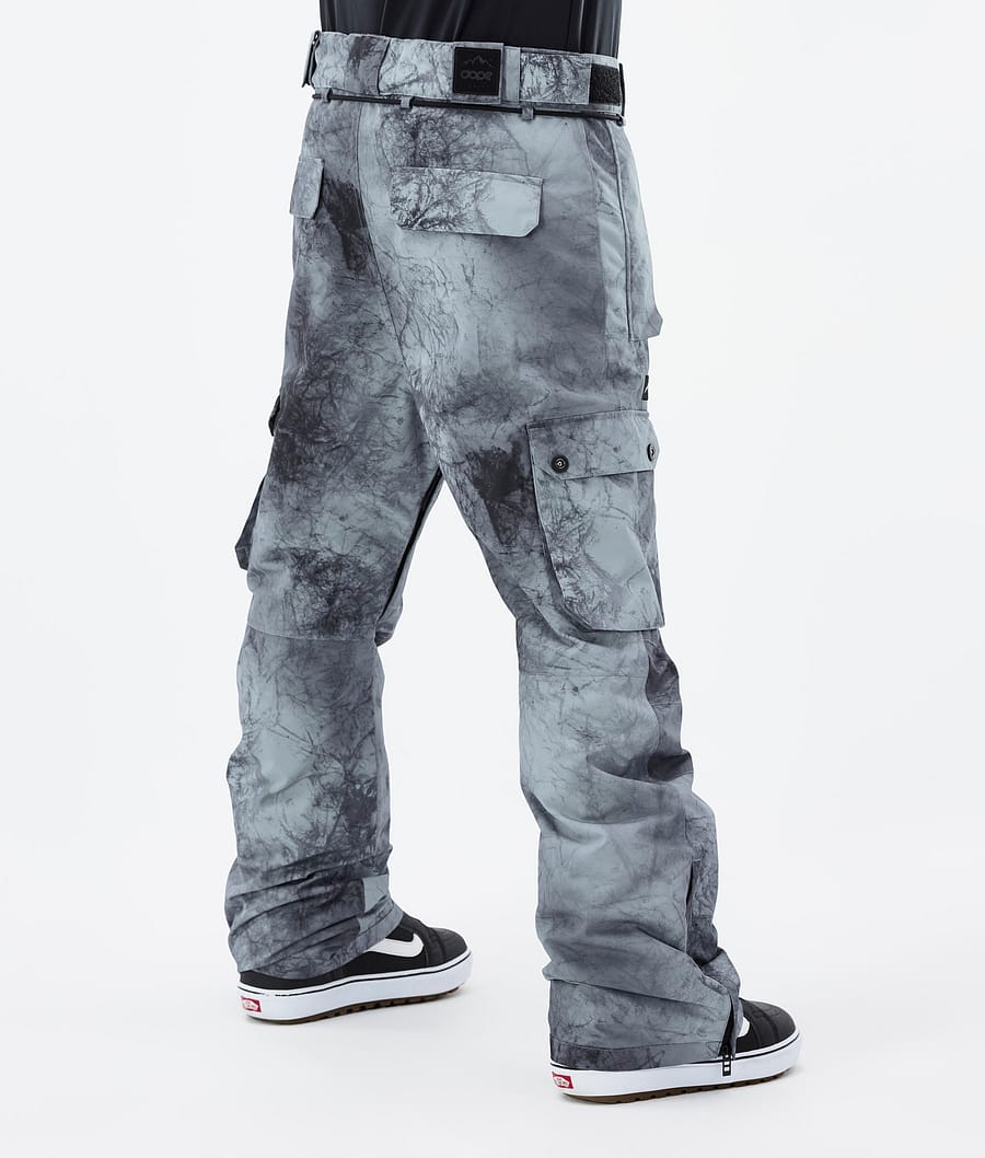 Dope Iconic Snowboardhosen Herren Grau Blau Schwarz | 967-OWDFPV