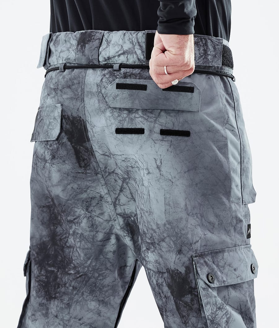 Dope Iconic Snowboardhosen Herren Grau Blau Schwarz | 967-OWDFPV