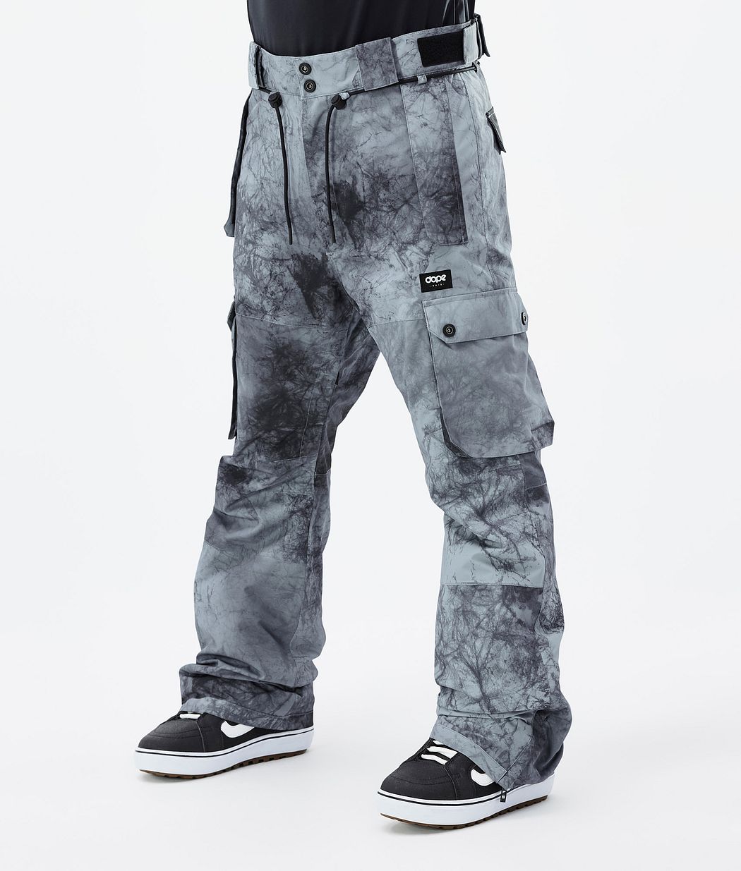 Dope Iconic Snowboardhosen Herren Grau Blau Schwarz | 967-OWDFPV