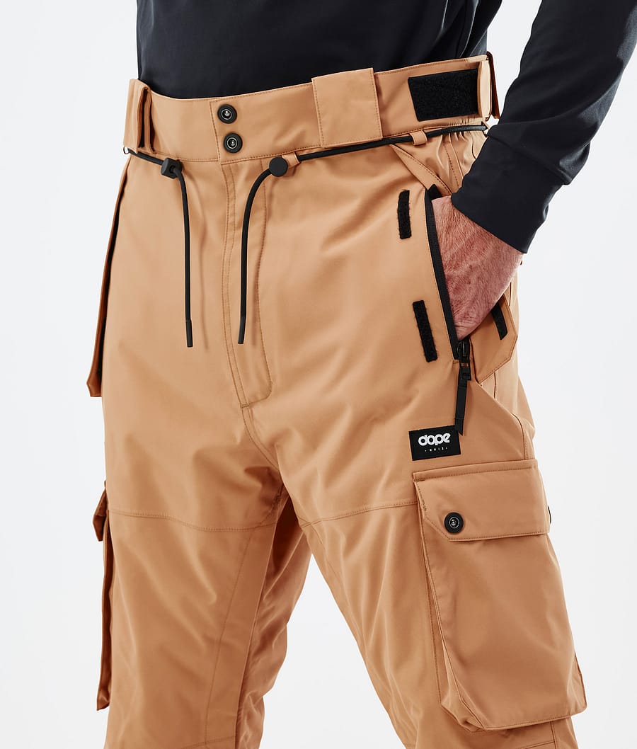 Dope Iconic Snowboardhosen Herren Khaki Gelb | 834-JGZVUO