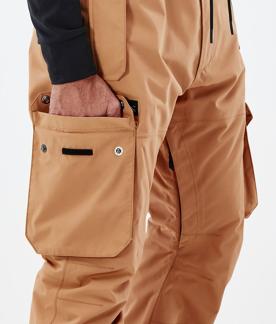 Dope Iconic Snowboardhosen Herren Khaki Gelb | 834-JGZVUO