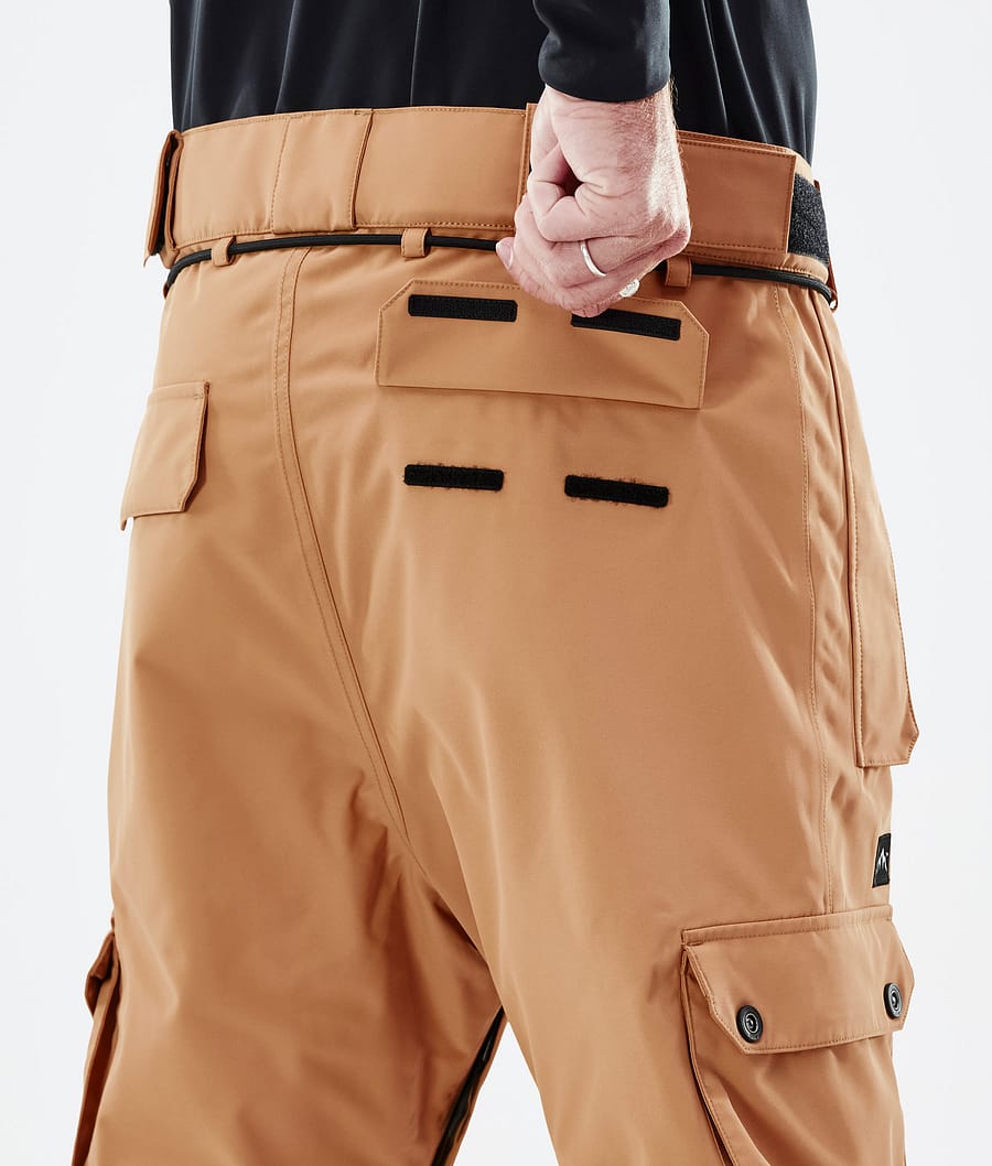 Dope Iconic Snowboardhosen Herren Khaki Gelb | 834-JGZVUO