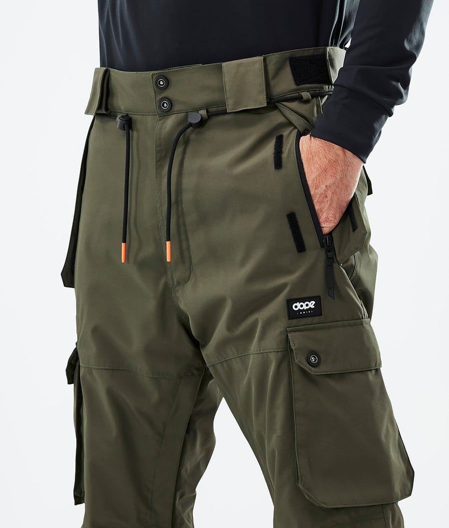 Dope Iconic Snowboardhosen Herren Olivgrün Grün | 837-FDTYQX