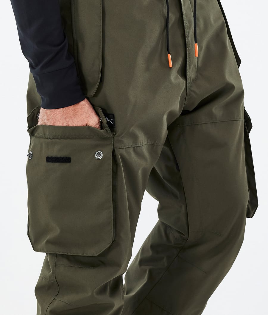 Dope Iconic Snowboardhosen Herren Olivgrün Grün | 837-FDTYQX