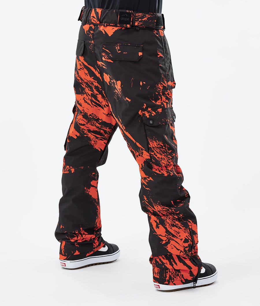 Dope Iconic Snowboardhosen Herren Orange | 283-KMOGZT