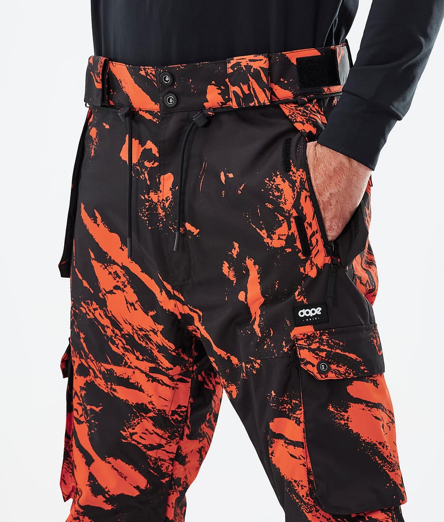 Dope Iconic Snowboardhosen Herren Orange | 283-KMOGZT