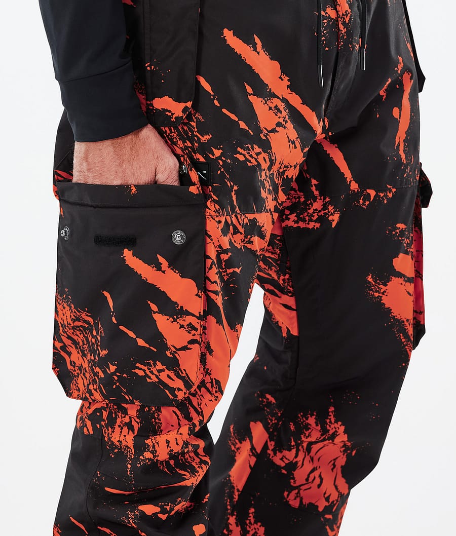 Dope Iconic Snowboardhosen Herren Orange | 283-KMOGZT