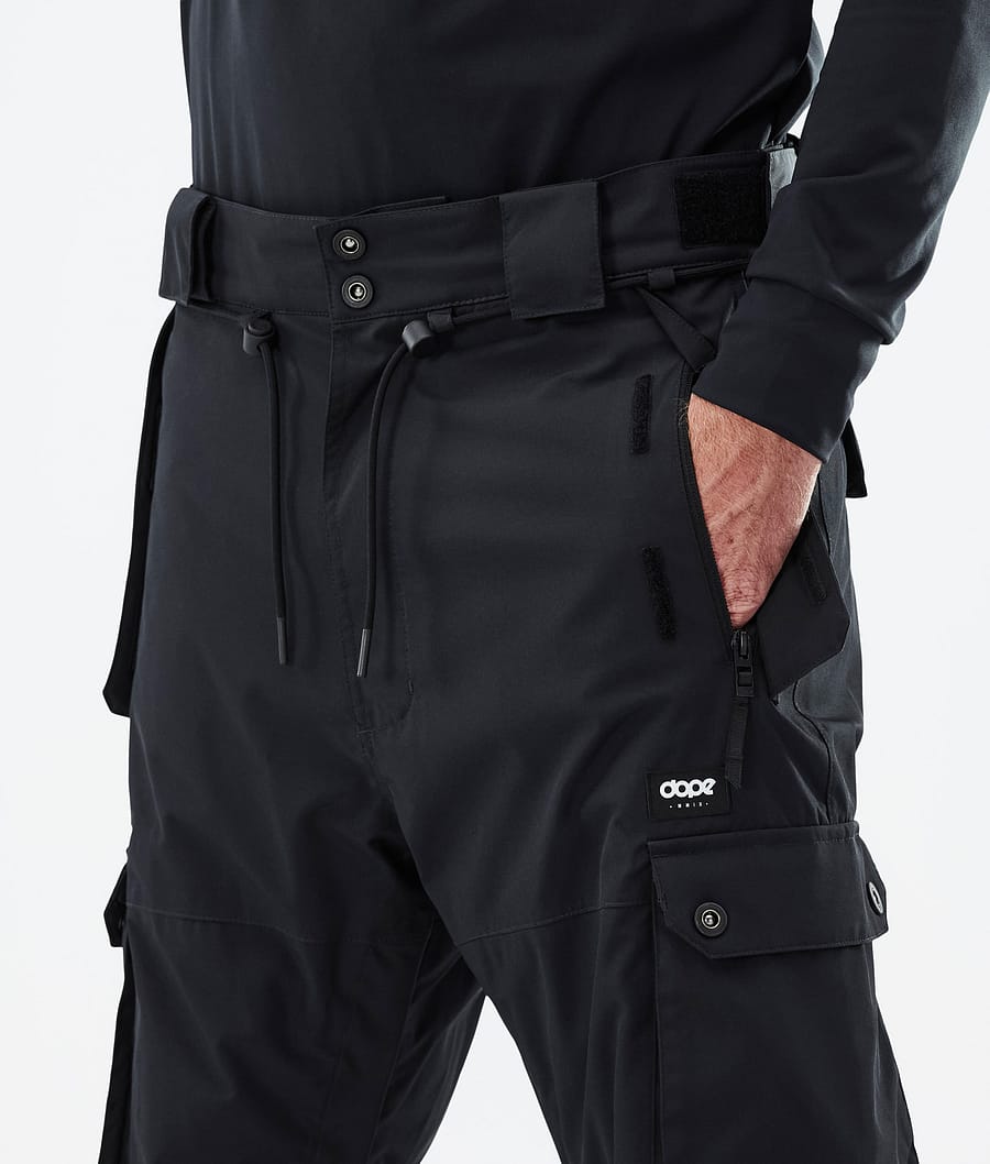 Dope Iconic Snowboardhosen Herren Schwarz | 304-OYKTHG