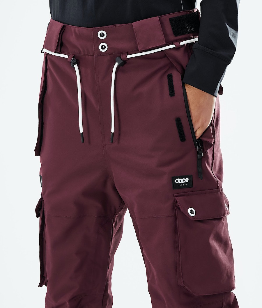 Dope Iconic W 2021 Snowboardhosen Damen Bordeaux | 042-KTFGPC