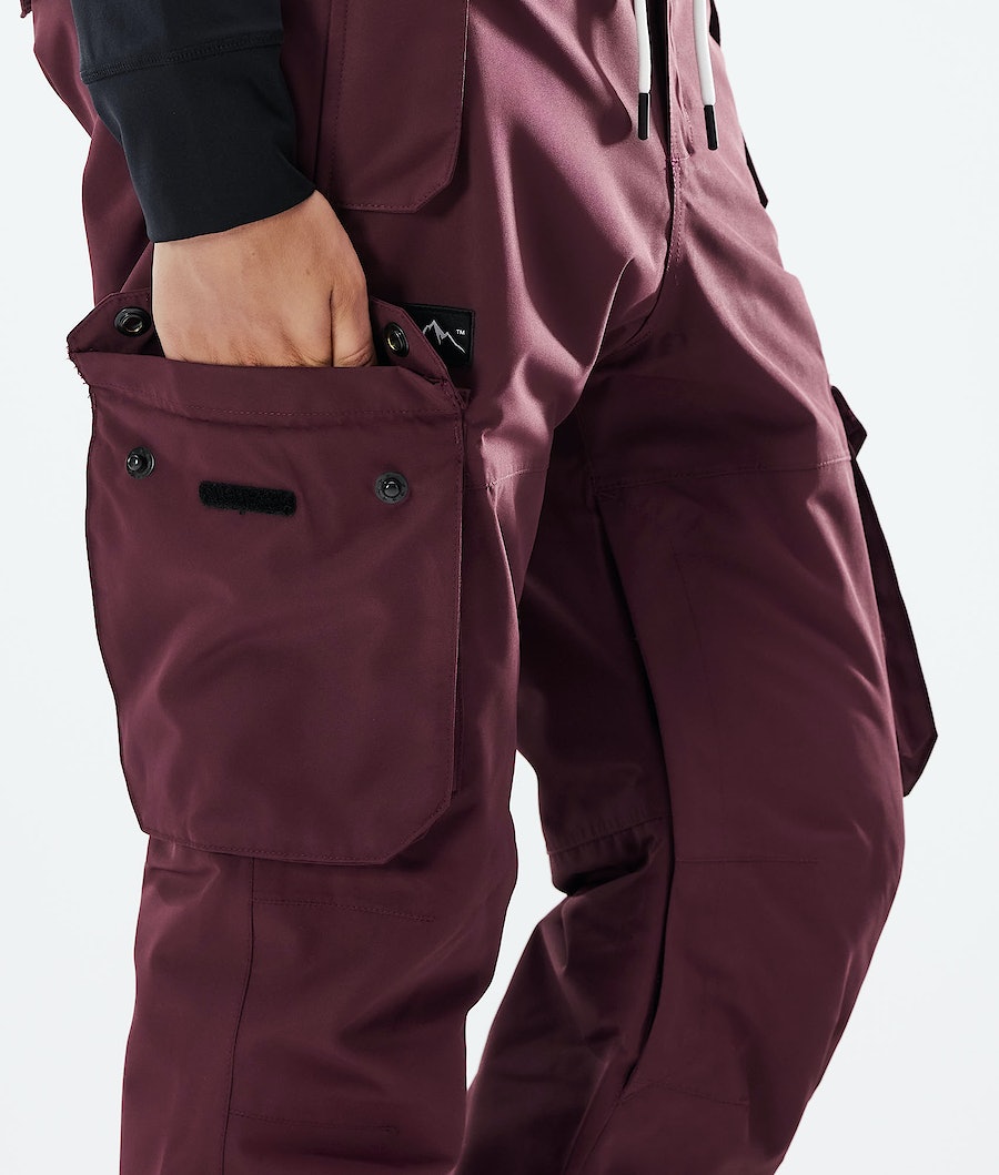 Dope Iconic W 2021 Snowboardhosen Damen Bordeaux | 042-KTFGPC