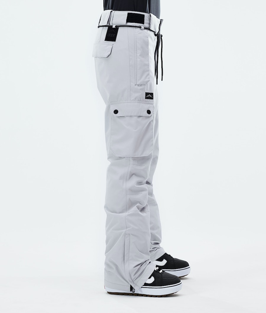Dope Iconic W 2021 Snowboardhosen Damen Hellgrau | 547-JAMYPR