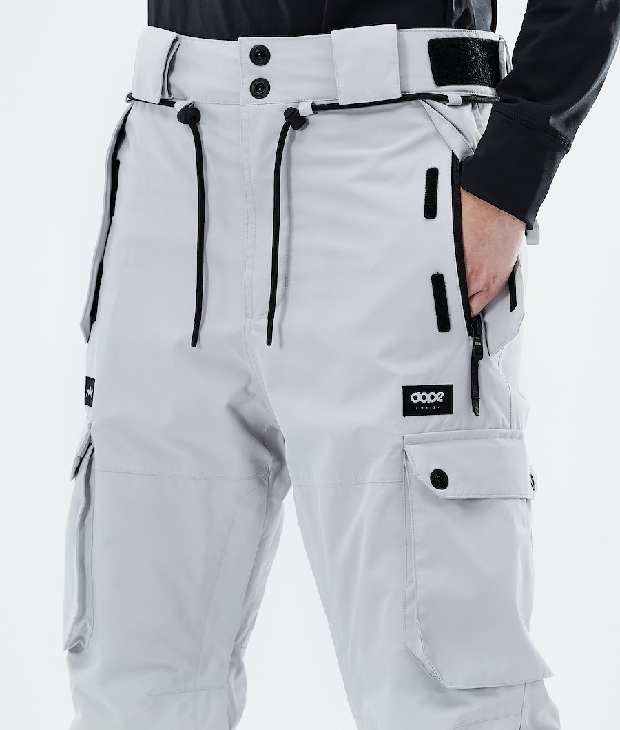 Dope Iconic W 2021 Snowboardhosen Damen Hellgrau | 547-JAMYPR