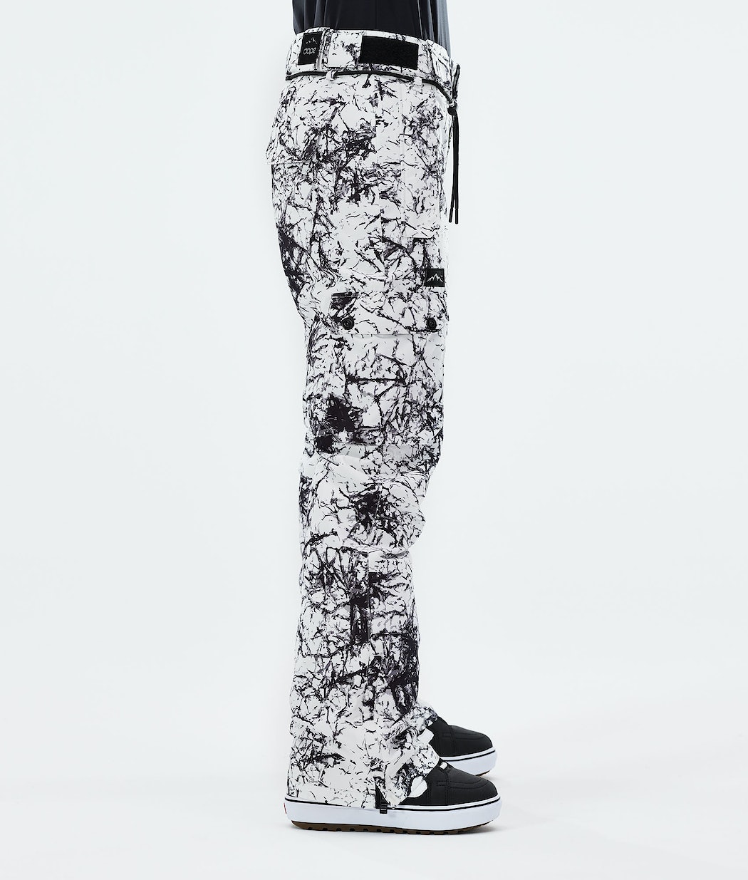 Dope Iconic W 2021 Snowboardhosen Damen Weiß Schwarz | 617-CVJNLO