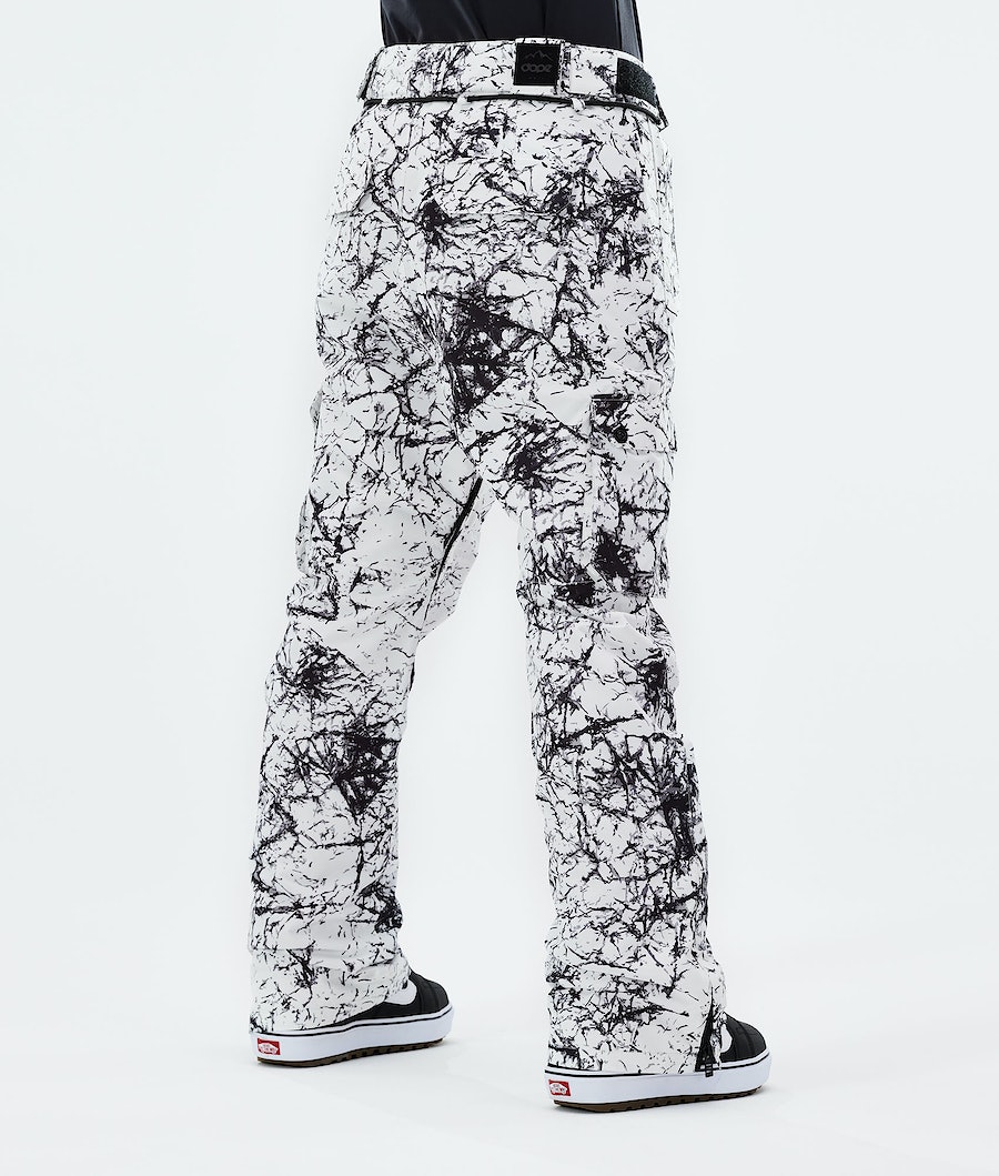 Dope Iconic W 2021 Snowboardhosen Damen Weiß Schwarz | 617-CVJNLO