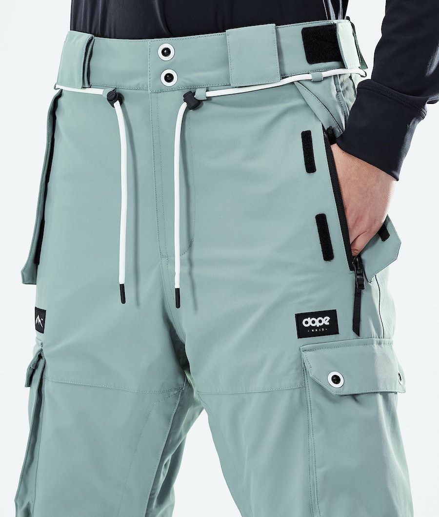 Dope Iconic W 2021 Snowboardhosen Damen Grün | 769-FQZPEH
