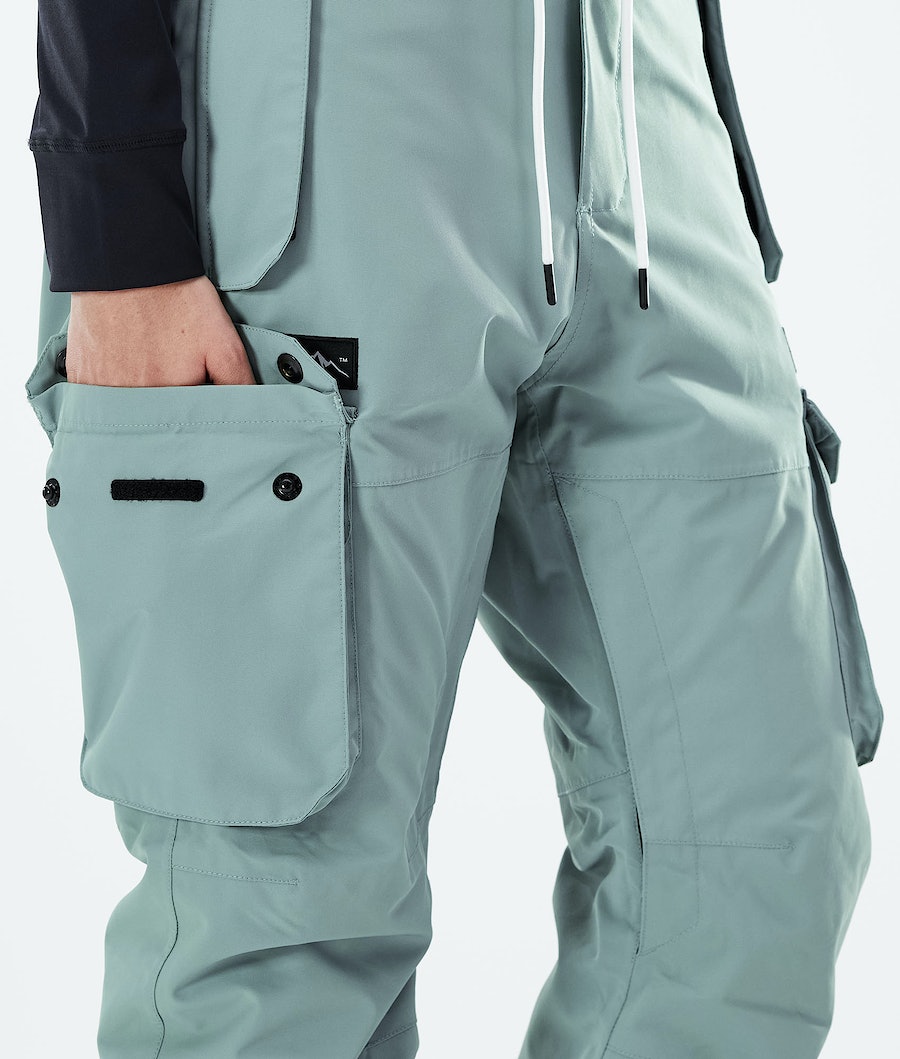 Dope Iconic W 2021 Snowboardhosen Damen Grün | 769-FQZPEH