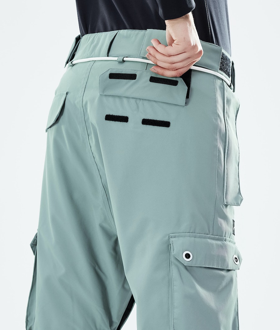 Dope Iconic W 2021 Snowboardhosen Damen Grün | 769-FQZPEH