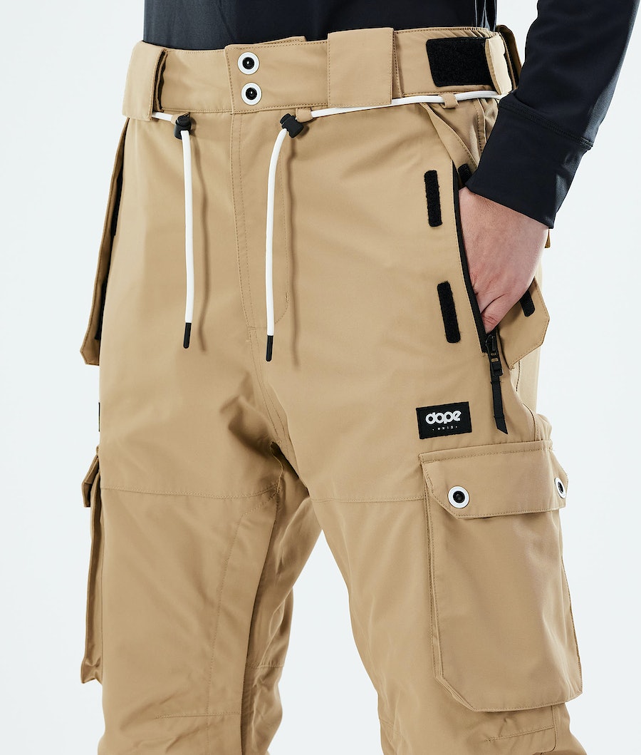 Dope Iconic W 2021 Snowboardhosen Damen Khaki | 852-JZNQBV