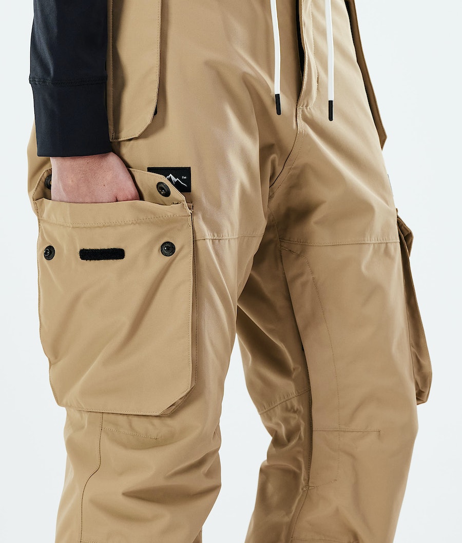 Dope Iconic W 2021 Snowboardhosen Damen Khaki | 852-JZNQBV