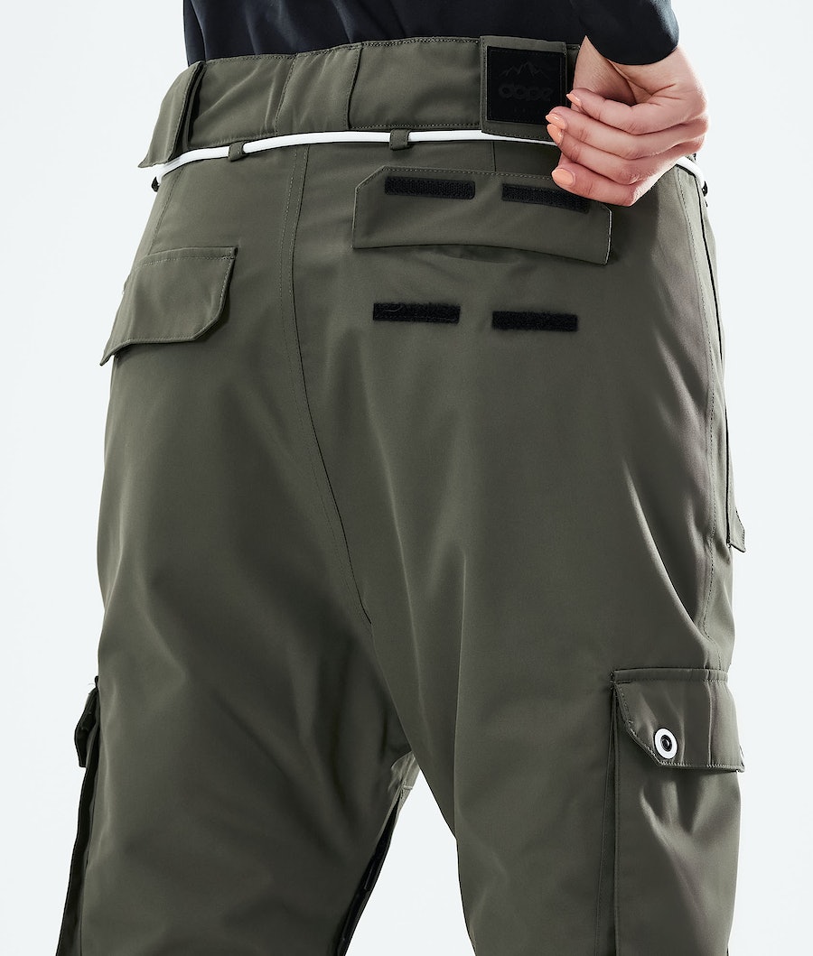 Dope Iconic W 2021 Snowboardhosen Damen Olivgrün Grün | 971-BEQYON
