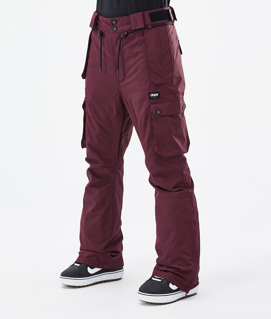 Dope Iconic W Snowboardhosen Damen Bordeaux | 384-UEMPBL