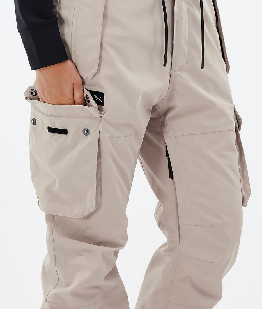 Dope Iconic W Snowboardhosen Damen Braun | 867-UAJKFP