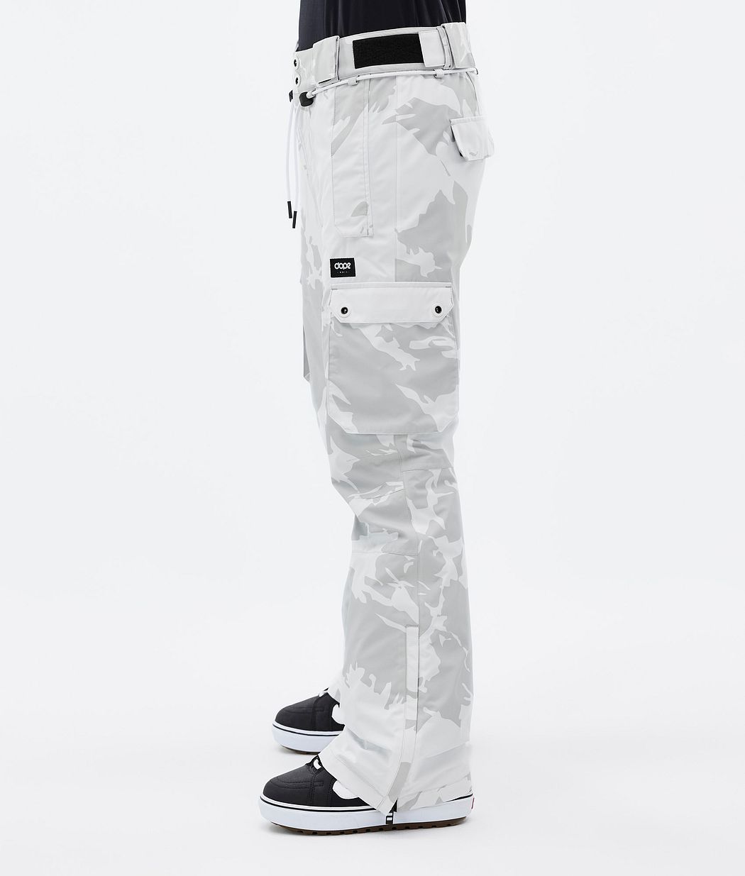 Dope Iconic W Snowboardhosen Damen Grau Camouflage | 579-CYSOTX