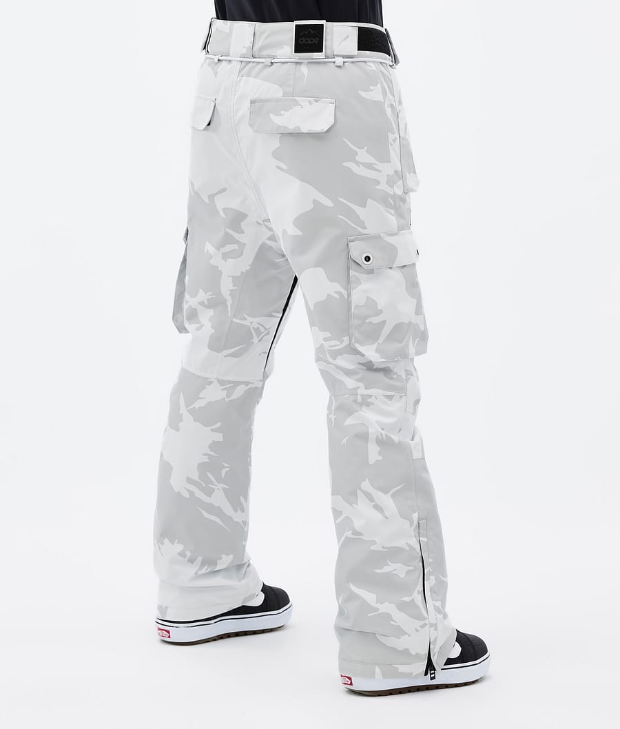 Dope Iconic W Snowboardhosen Damen Grau Camouflage | 579-CYSOTX