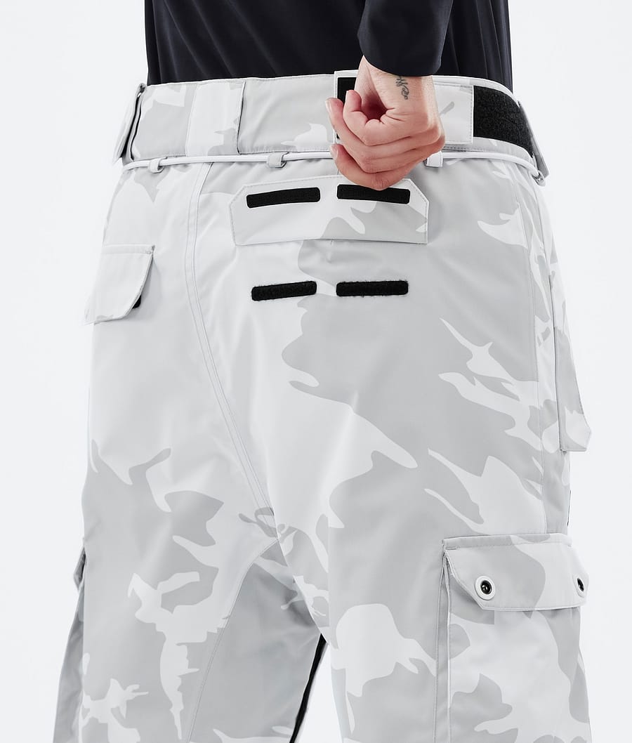 Dope Iconic W Snowboardhosen Damen Grau Camouflage | 579-CYSOTX