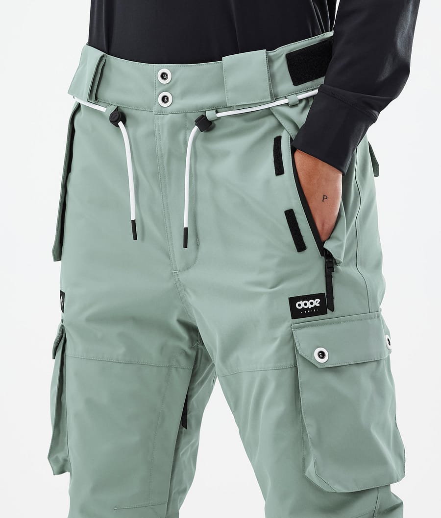 Dope Iconic W Snowboardhosen Damen Grün | 245-BZCELP