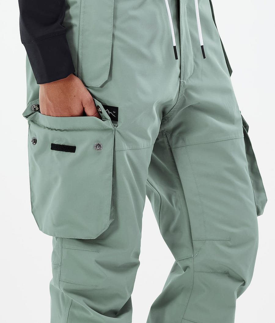 Dope Iconic W Snowboardhosen Damen Grün | 245-BZCELP