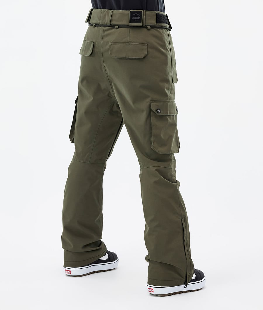 Dope Iconic W Snowboardhosen Damen Olivgrün Grün | 381-WJEUQD
