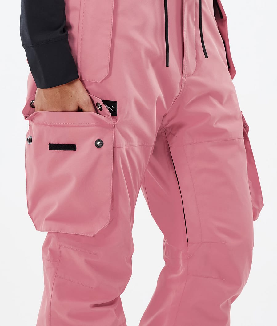 Dope Iconic W Snowboardhosen Damen Rosa | 049-SCRWFG