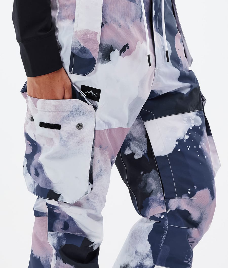 Dope Iconic W Snowboardhosen Damen Rosa Navy | 538-VFKTML