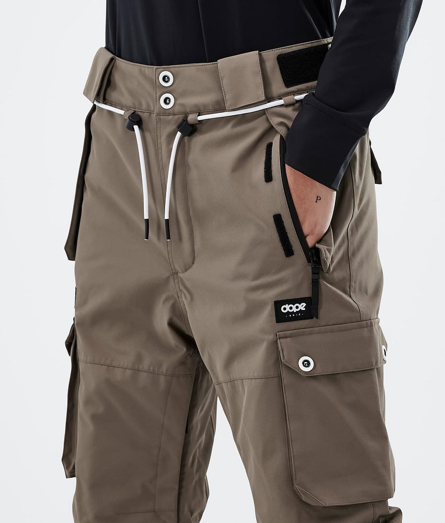 Dope Iconic W Snowboardhosen Damen Tiefesbraun | 482-DPLKTO