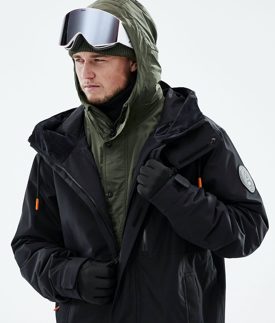 Dope Insulated Snowboardjacke Herren Olivgrün Grün | 186-PMFVZG