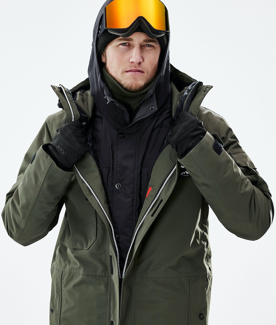 Dope Insulated Snowboardjacke Herren Schwarz | 901-FMGYWE